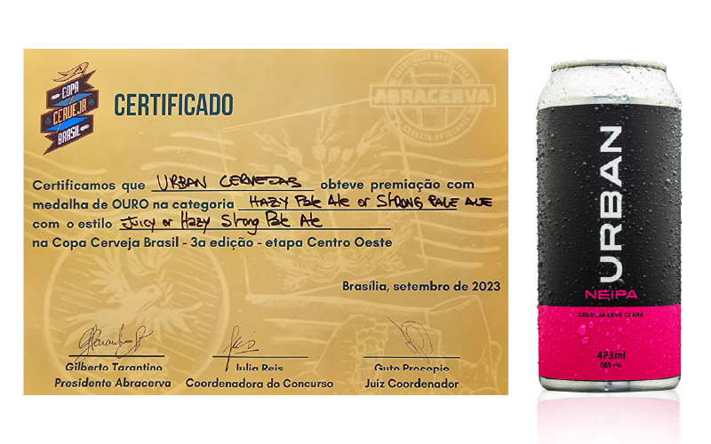 A Urban foi Medalha de Ouro na Copa Cerveja Brasil A Urban foi Medalha de Ouro na Copa Cerveja Brasil